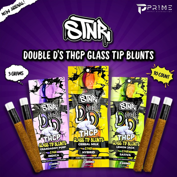 STNR Double D's THCP Blunt Glass Tip 3G