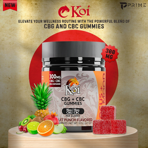 Koi CBG+CBC Gummies