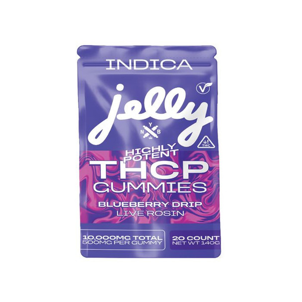 Jelly THCP Gummies Live Rosin 500MG Bag Florida Compliant