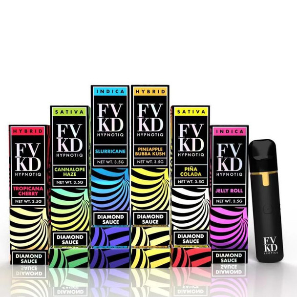 FVKD HYPNOTIQ Disposable Vape Diamond Sauce 3.5G