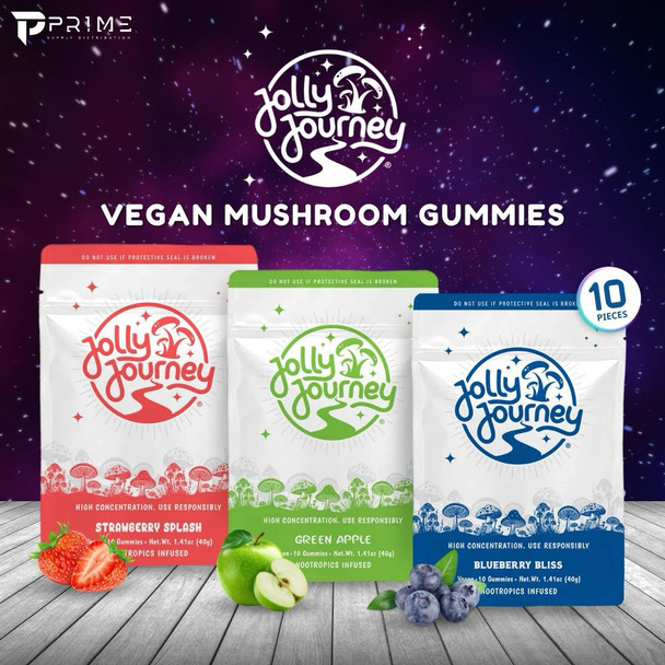 Jolly Journey Vegan Mushroom Gummies