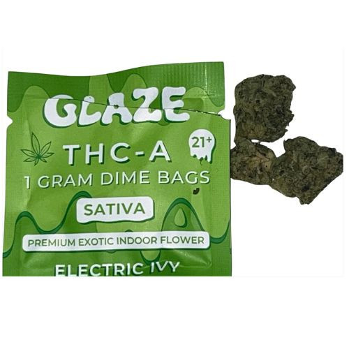 Glaze THCA Flower Dime Bags 1G