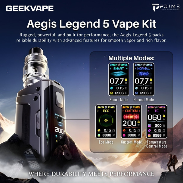 GeekVape Aegis Legend 5 Vape Kit