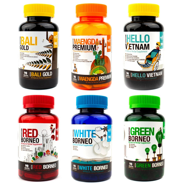 BUMBLE BEE KRATOM CAPSULES IN JAR 90CT