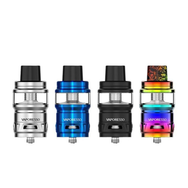 4 COLORS OF VAPORESSO SE Cascade Tank BLACK ,SS,BLUE, RAINBOW.