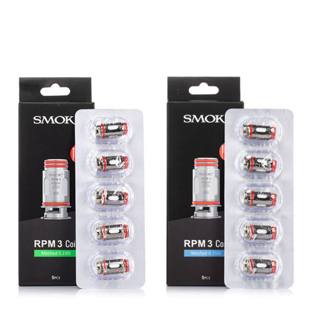 SMOK MESHED RPM 3 REPLACEMENT COILS (PACK OF 5)
