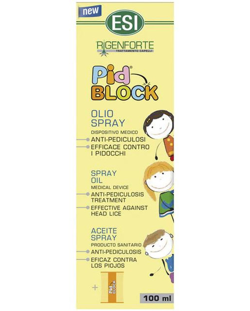 Loción Antipiojos Spray Pid Block ESI