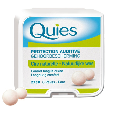 QUIES TAPONES DE CERA PARA LOS OÍDOS 16 UDS