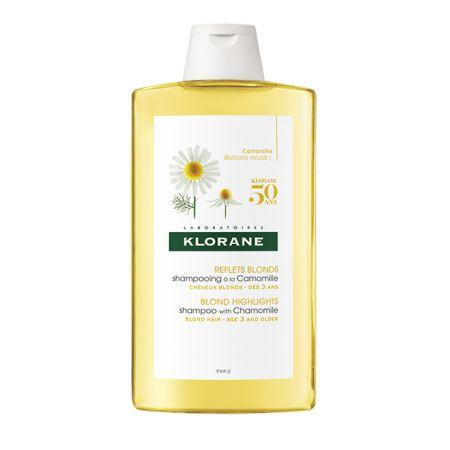 KLORANE. CHAMPÚ DE CAMOMILA. Envase de 400 ml.