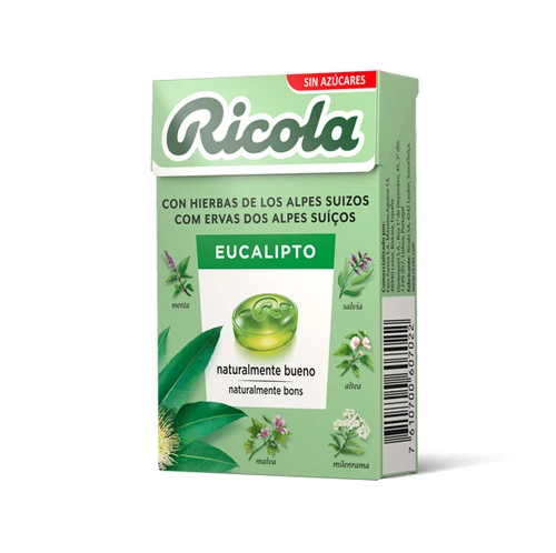 Caramelos Ricola Eucalipto 50 g Ricola