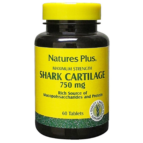 NATURES PLUS SHARK CARTILAGE 750 MG 60 COMPRIMIDOS