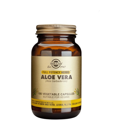 SOLGAR ALOE VERA 100 CAPSULAS