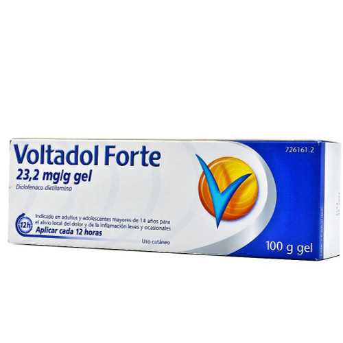 VOLTADOL FORTE 23,2 MG/G GEL,1 tubo de 100 g