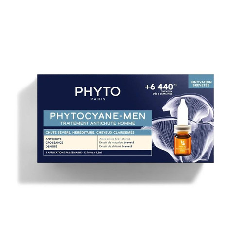 PHYTOCYANE CAIDA MEN 12*3.5 ML