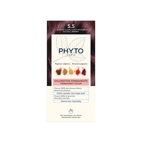 PHYTOCOLOR 5.5 CASTAÑO CLARO CAOBA
