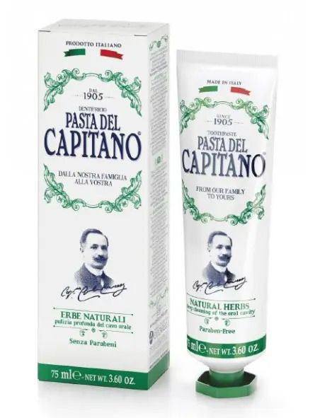 PASTA DEL CAPITANO HIERBAS NATURALES 75ML