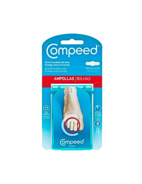 COMPEED AMPOLLAS  DEDOS DE LOS PIES 8 UDS