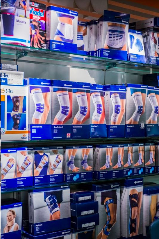Productos ortopédicos en Espacio de Salud Madrid
