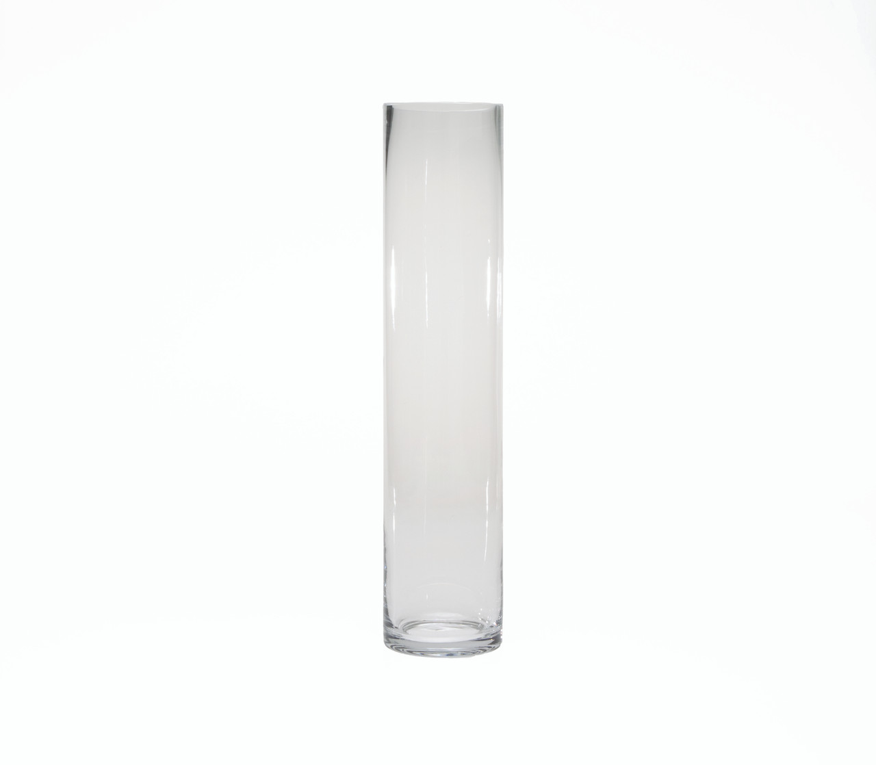 18in Tall Cylinder Clear Glass Vase - Jacobson