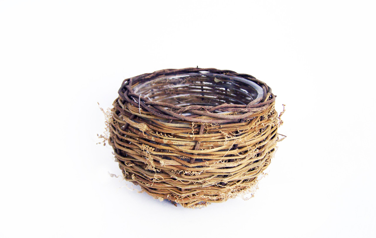 6.5in Wide Bird Nest Basket - Jacobson