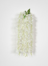 30in Hanging Blossom Spray x4 - White