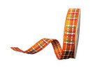 #3 Cider Plaid Fall Ribbon (10yd)