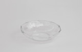 8in Wide Clear Plastic Design Dish