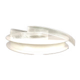 #1 Chiffon Ribbon - White (25yd)