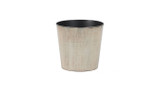 10.25in Wide Birch Plastic Pot Cover