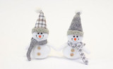 5in Frosty Snowman Ornament with Hanger (Assorted)