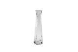 11in Tall Mayo Square Flared Glass Bud Vase