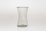 8in Tall Gathering Glass Vase - Clear