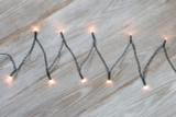 String Lights with Battery, 50 LED - Warm White