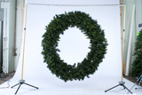 48in Lit Majestic Wreath, 200 LED & 420 Tips