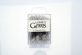 2in Gem Diamante Pin - Clear