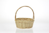 11in Wide Split Willow Basket - Natural