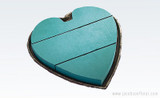 12in Oasis Foam Solid Heart (Pack of 2)