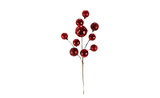 27in Bell Ball Spray - Red
