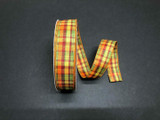 #9 Old School Plaid Fall Ribbon - Wired Edge (50yd)