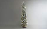 6ft Alpine Snow Sparkle Tree with 313 Tips and 300 LEDs