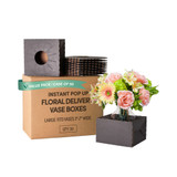 Pop Up Floral Delivery Box - Black (Large, 50pk)