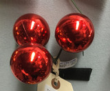 7in Ball Pick x3 (Bag of 12) - Shiny Red