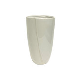 9in Tall Flared Harper Ceramic Vase
