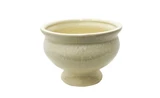 8.5in Wide Dawson Ceramic Compote Vase - White