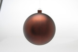 150mm Plastic Display Ball - Brown