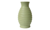 7.5in Tall Theo Ceramic Vase - Sage Green
