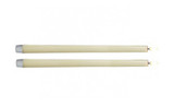 18in Tall Patria Taper Candles - Ivory (Set of 2)