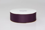 #9 Premium Double Face Satin Ribbon - Eggplant (50yd)