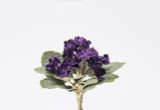 8in Violet Bush - Purple