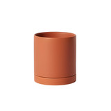 5in Wide Romey Ceramic Pot - Terracotta
